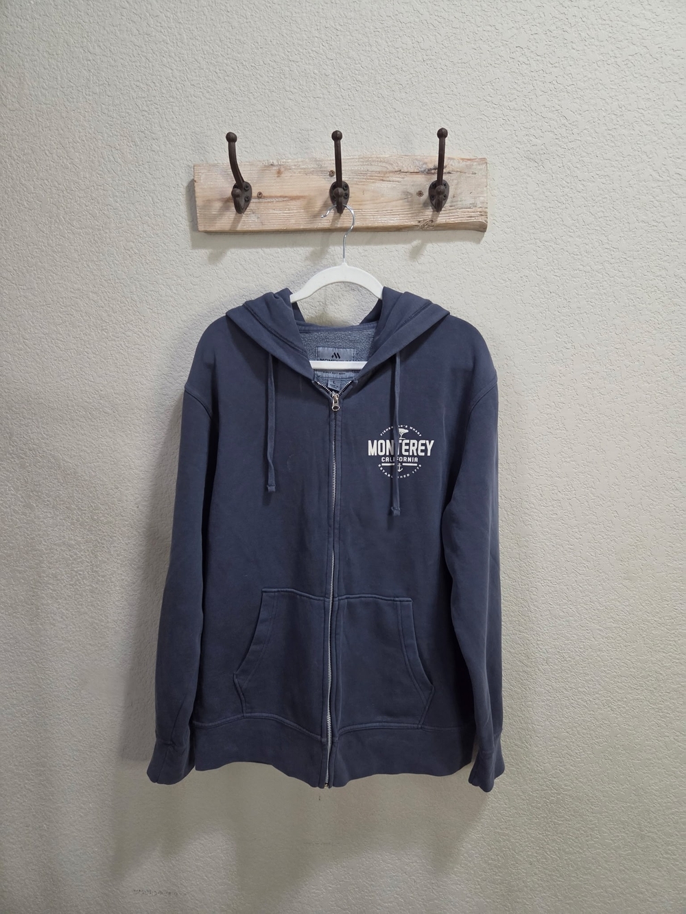 Monterey Full-Zip Hoodie - Navy